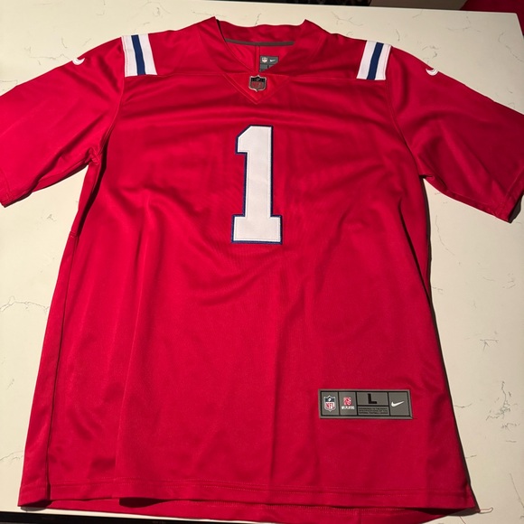 Cam Newton New England Patriots Jersey - Picture 2 of 5
